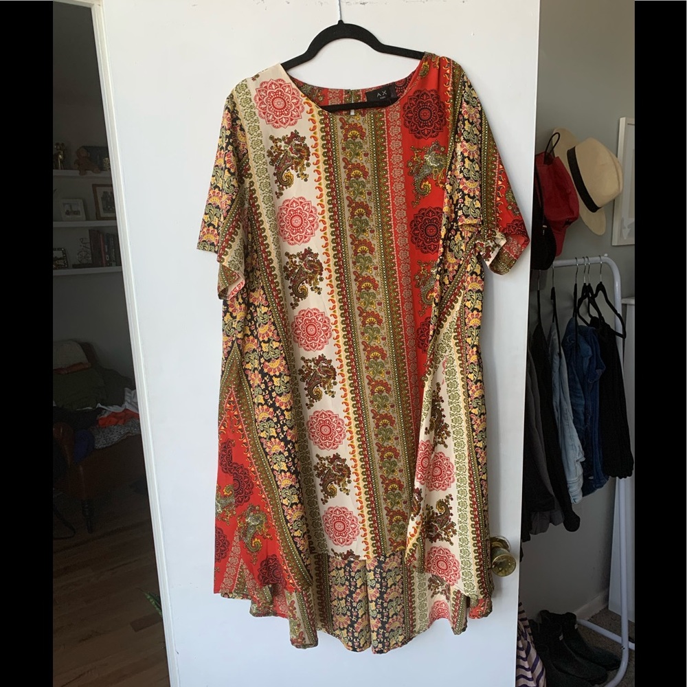 AX Paris Boho Stripe Dress